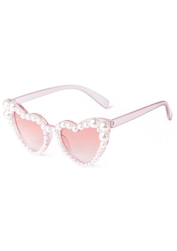 Pearl Heart Sunglasses