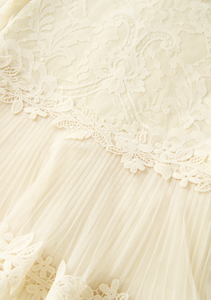 Peggy Lace Midi Dress