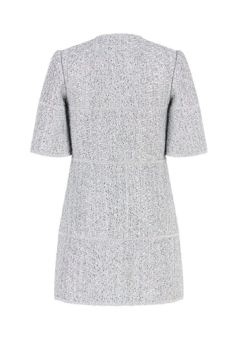Stardust Tweed Mini Dress