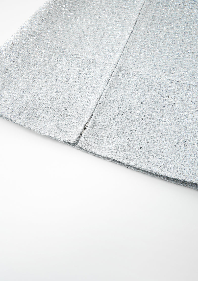 Stardust Tweed Mini Dress