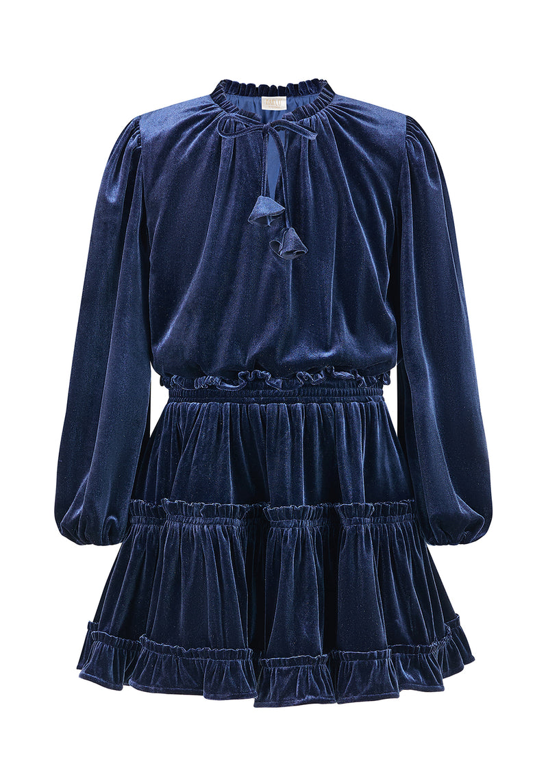 Symphony Velvet Mini Dress