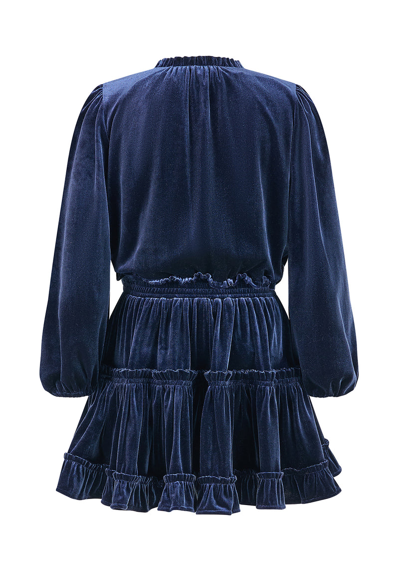 Symphony Velvet Mini Dress