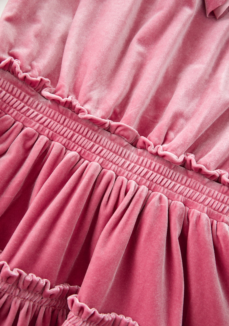 Symphony Velvet Mini Dress