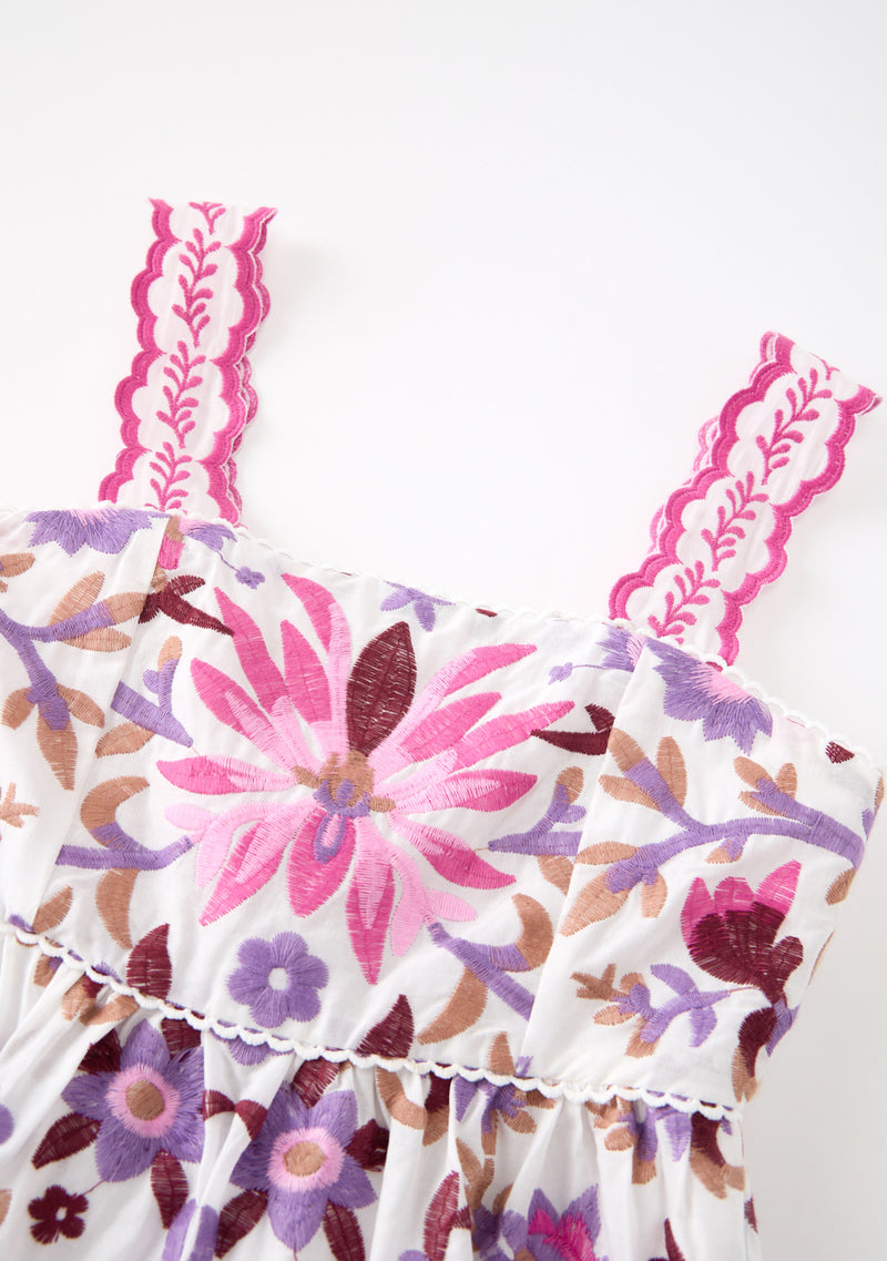 Taylee Embroidered Maxi Dress