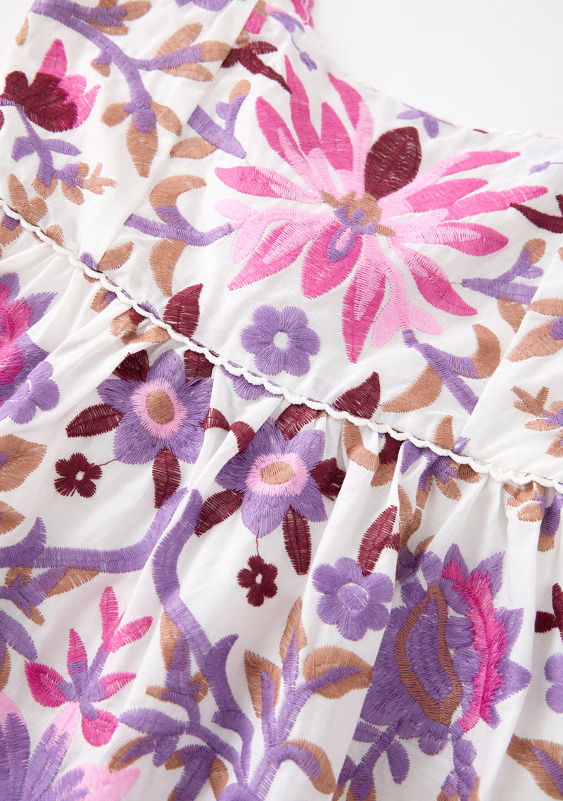 Taylee Embroidered Maxi Dress