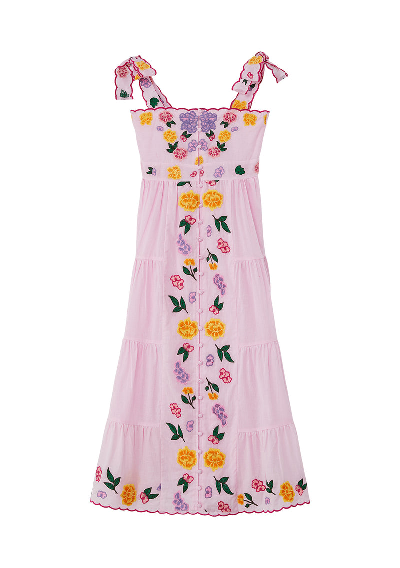 Sophie Embroidered Maxi Dress