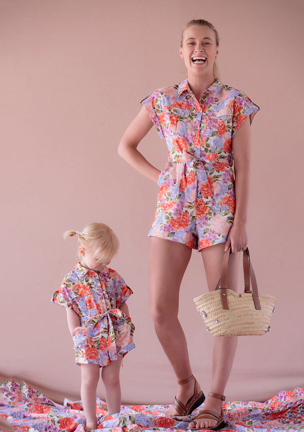 Azalea Floral Romper (Women)