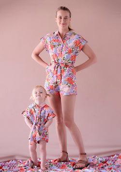 Azalea Floral Romper (Women)