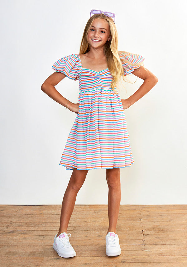 Nadia Stripe Dress